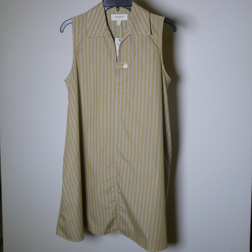 Banana Republic Striped Tent Dress - Size S | NWT